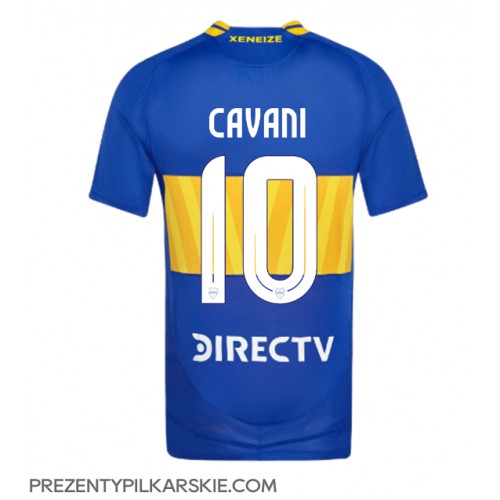 Stroje piłkarskie Boca Juniors Edinson Cavani #10 Koszulka Podstawowej 2024-25 Krótki Rękaw